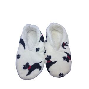 Joe Boxer Women's Fleece Lined Slippers Size 6 - Scottish Terriers